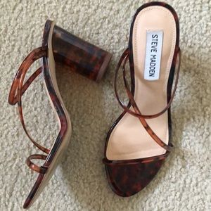 Steve Madden Tortoise Shell Heels 